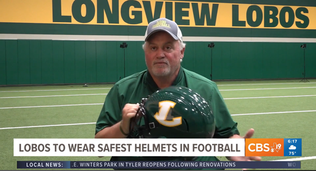 Longview Lobos outfitted with safest helmets in football (CBS Tyler - Jun 19, 2025)