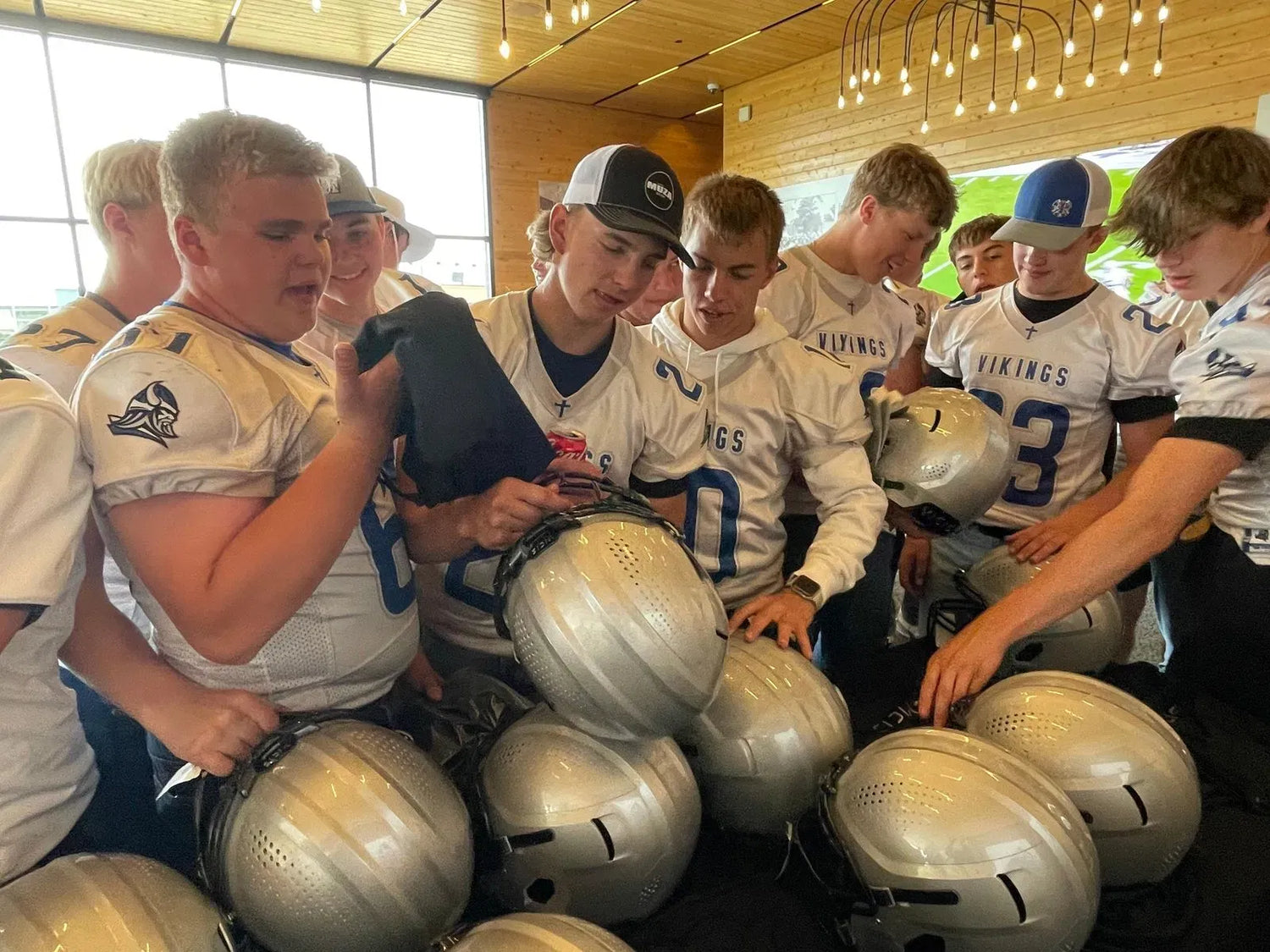Packers surprise 3 Northeast Wisconsin high schools with top-of-the-line football helmets (FOX Green Bay - May 28, 2025)