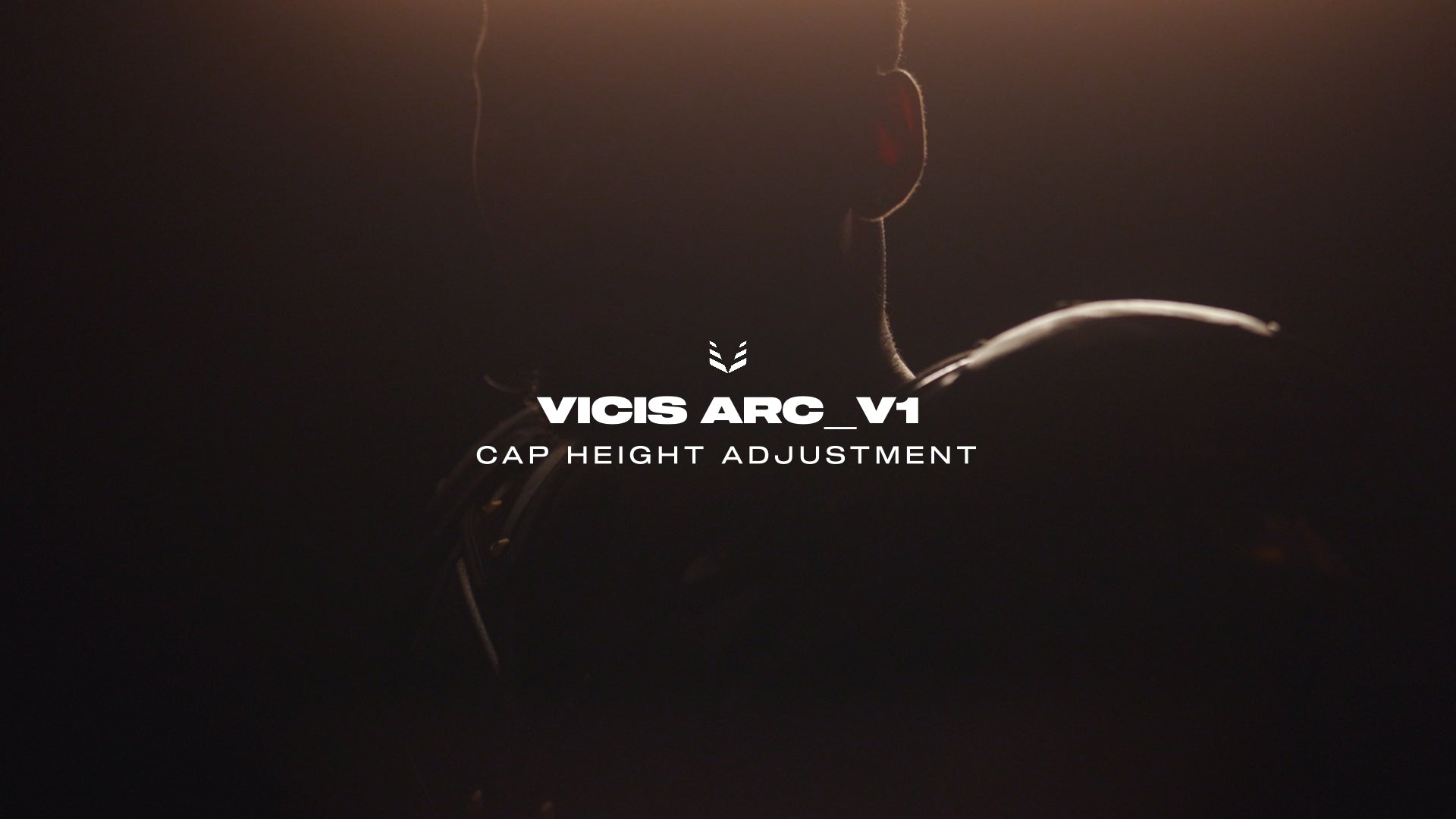 VICIS ARC_V1 Elite Shoulder Pads Cap Height Adjustment