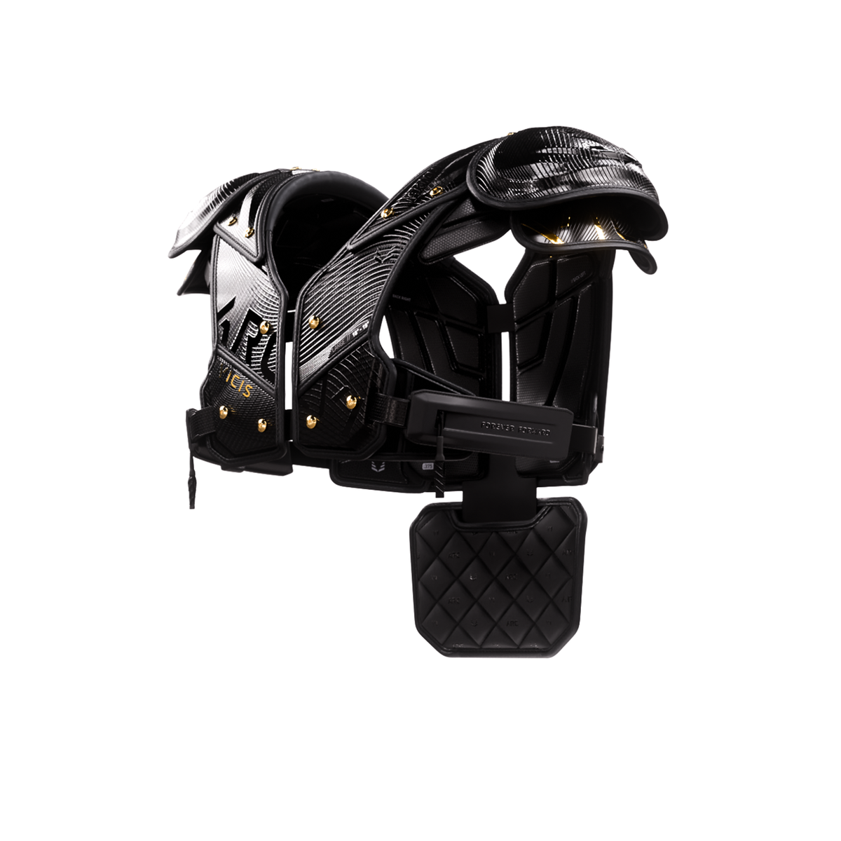 ARC_V1 ELITE SHOULDER PADS WITH ATTACHED BACK PLATE - ALL-PURPOSE